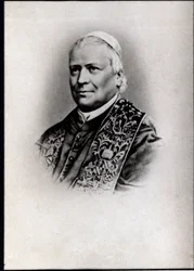 Porträt von Papst Pius IX. (Pie IX) (1792-1878)